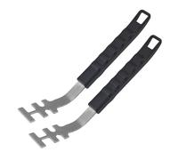 Griglia Barbecue 2pz Acciaio con Comoda Impugnatura