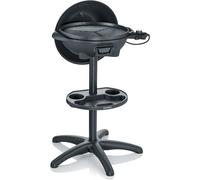 Griglia Barbecue Con Gambe E Coperchio Severin Pg 8541 Nero 2000 W