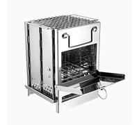 Griglia Barbecue Griglia Barbecue Griglia A Carbone Portatile Griglia Da Campeggio Pieghevole Per Barbecue In Acciaio Inossidabile Con Borsa Per Il Trasporto Per Esterni BBQ Barbeque(27x20x20CM)