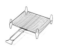 OMPAGRILL GRATICOLA PER BARBECUE CON E SENZA PIEDI IN ACCIAIO INOX A13540
