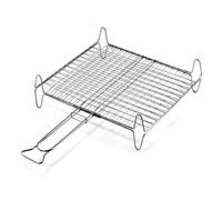 Griglia barbecue Ompagrill Rete Doppia con Piedi A14045