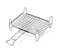 OMPAGRILL - GRATICOLA A RETE CON PIEDINI PER BARBECUE 37 X 27CM. O69004