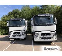 Griglia Barra E + Jumbo Punti + LED Per Renault C Range 2013 + Standard Cabina