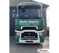 Griglia Barra E + LED Per Renault T Range Camion Acciaio Inox Luce Anteriore