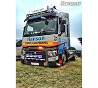 Griglia Barra + LED Punti per Renault C Range Standard Cabina 2013+Acciaio Fari