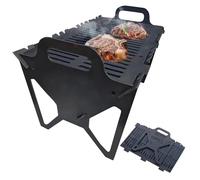 Griglia Bbq Pieghievole - Griglia BBQ Pieghevole Resistente,Barbecue Portatile per Giardino Terrazzo Picnic Spiaggia Feste all'Aperto