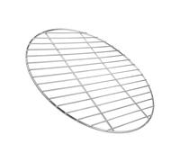 Griglia BBQ Tonda 43 cm in Acciaio Inox Perfetta per Avventure Cucina Esterno
