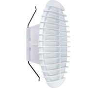 Griglia Bianca Tonda con Molla e Rete Diametro 166