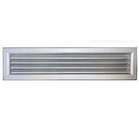 Griglia bocchetta ripresa alluminio aria calda fredda diffusore 200x100 mm