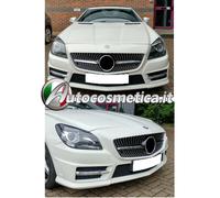 GRIGLIA CALANDRA ANTERIORE NERO MATRIX DIAMOND PER MERCEDES SLK R172 11-15