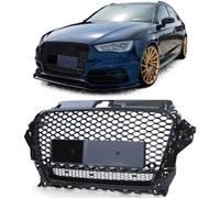 GRIGLIA CALANDRA ANTERIORE NERO PER AUDI A3 8V 12-16 SPORT LOOK