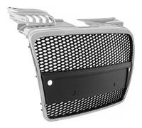 GRIGLIA Calandra anteriore tuning DESIGN racing A4, SPORT 2004- 2007 nera cromat