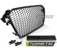 Griglia Calandra Centrale Tuning GRILL A4 (B8) RS-TYPE 2011-15 Nero Lucido