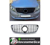 GRIGLIA CALANDRA MASCHERA TRA I FARI DELLA PER MERCEDES VITO W447 14-19 CROMO