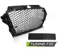 GRIGLIA CALANDRA TUNING NERA LUCIDA adatta per AUDI A3 8V 2012-2016 no restyling
