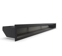 Griglia camino nera: varie dimensioni - design moderno