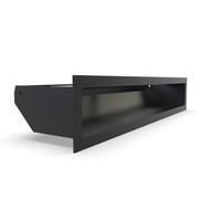 Griglia camino nera: varie dimensioni - design moderno