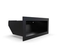 Griglia camino nera: varie dimensioni - design moderno