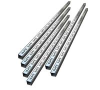 Griglia Canaletta Canale Drenaggio 1 2 4 6 8 10 Pezzi kit Di Drenaggio A Trincea Per Cortile Basso Profilo, Kit Canale Stretto Da 5 Cm Fossato Pavimento Patio(Silver 6 pack,5x5cm(2x2"))