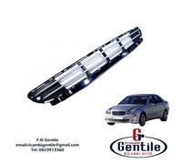 GRIGLIA CENTRALE INFERIORE ANTERIORE MERCEDES W203 CON PROFILO CROMATO