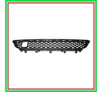 Griglia Centrale Paraurti Anteriore-Nera Senza Sede Fendi Jaguar F-Pace (X761)-(