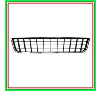 Griglia Centrale Paraurti Nera Con Cornice Cromata Fiat Linea-(Anno 2007-2010)