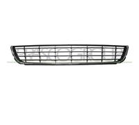 Griglia Centrale Paraurti Nera Con Cornice Per Volkswagen Golf Vi Dal 2008-2012