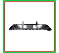 Griglia Centrale Paraurti-Nera-Con Sede Luci Diurne Kia-Optima (Jf)-Mod. 03/18 -
