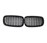 Griglia centrale radiatore Compatibile Con BMW Per X6 E71 2007 2008 2009 2010 2011 2012 2013 2014 Nero Lucido Car Racing Grill Sport Paraurti Anteriore Griglie Renali