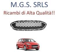 GRIGLIA CENTRALE SUP PARAURTI ANTERIORE PARZ CHIUSA BORDO CROMATO FIESTA(2017>)
