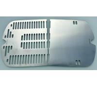 Griglia + combinazione Plancha in acciaio inox V2A 1.4301, griglia di ricambio adatta per barbecue WEBER TRAVELER + TRAVELER STEALTH EDITION/SUPER PREMIUM DELUXE Versione brachiale 5-5,2 mm di