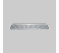 GRIGLIA CON TELAIO ANTITACCO 100x30 cm Griglie Canaline Chiusini Acciaio