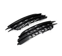 Griglia Copertura Luce Fendinebbia Anteriore Per Auto In Stile Rs6 Per A6 C7 Sedan 2012 2013 2014 2015 Griglia Della Lampada Fendinebbia Senza Acc Griglia Radiatore Anteriore(Nero lucido)