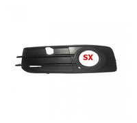 Griglia cornice fendinebbia nero satinato sx per Audi A3 S-Line 7/2008-7/2012