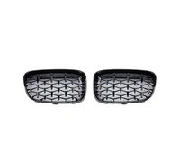 Griglia Cromata Nera 1 Coppia Pezzi Ricambio Esterni Per F20 F21 2011 2012 2013-2014(Nero)