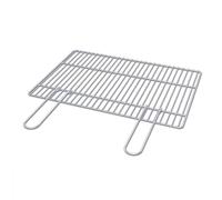 GRIGLIA CROMATA PER BARBECUE 67X40 CM SAROM PER BBQ PORTO NEW MILANO