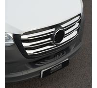 Griglia Cromata Styling Orlo Set (11 Pezzi) Per mercedes sprinter w907 (2018