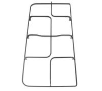 Griglia cucina a gas 2 fuochi Foster Fitting 46,2 x 22,9 cm. nera lucida