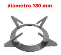 Griglia cucina acciaio piano cottura Smeg renzo piano 18 cm 684092119 originale