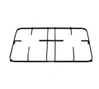 GRIGLIA CUCINA CANDY IBERNA ROSIERES 2 FUOCHI NERA LUCIDA CM.44,5 X 27