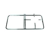 Griglia cucina gas Ariston Indesit 1 fuoco + piastra in acciaio 45,7 x 22,7 cm