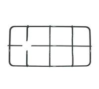 Griglia cucina gas Meneghetti nera 1 fuoco + poggiapentola 45,6 x 22,7 cm