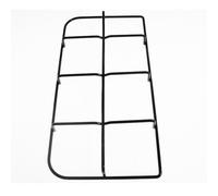 Griglia cucina Jollynox in piattina nera 2 fuochi 45,6 X 23,2 cm