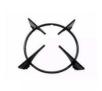 Griglia cucina Nardi 1 fuoco tonda smaltata nera diametro 17 cm