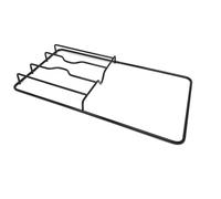 Griglia cucina Smeg acciaio smaltata nera 1 fuoco + piastra cm 44,8 x 23,8