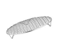 Griglia da campeggio portatile - Griglia a gas pieghevole in acciaio inox, piastra inclusa borsa per il trasporto | Light Small Camping Grill Innovative Plug-In System, per ventilatori in coppia