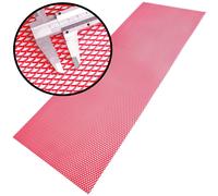 Griglia da corsa in alluminio | 100 33 cm rossa | maglia 6 12 mm | grigli...