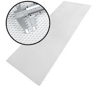 Griglia da corsa in alluminio | 10033 cm argento | Maglia 612 mm |...