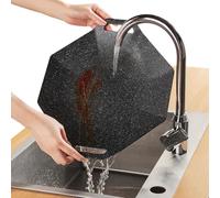 Griglia da cucina medica con rivestimento in pietra | Griglia sospesa | resistente al calore per casa ed esterno, portatile, facile da pulire, con attacco olio