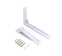 Griglia da forno retrattile da parete per risparmiare spazio in cucina, design pieghevole con viti di espansione, facile installazione (bianco)